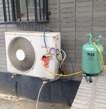 银州空调加氟